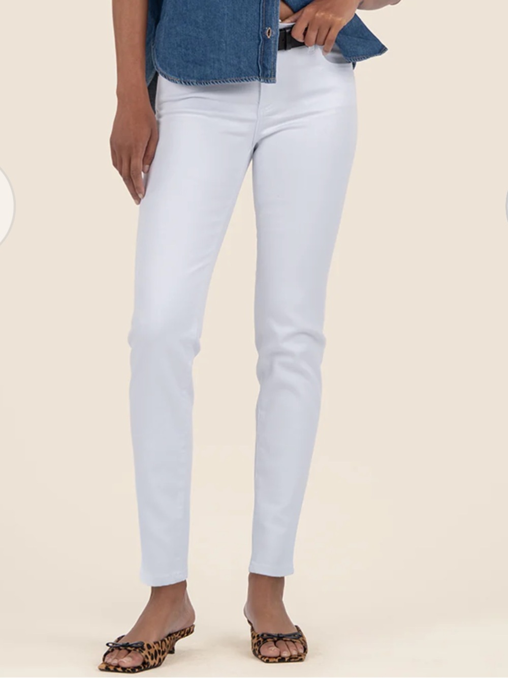 Big Star Alex White Skinny Jeans